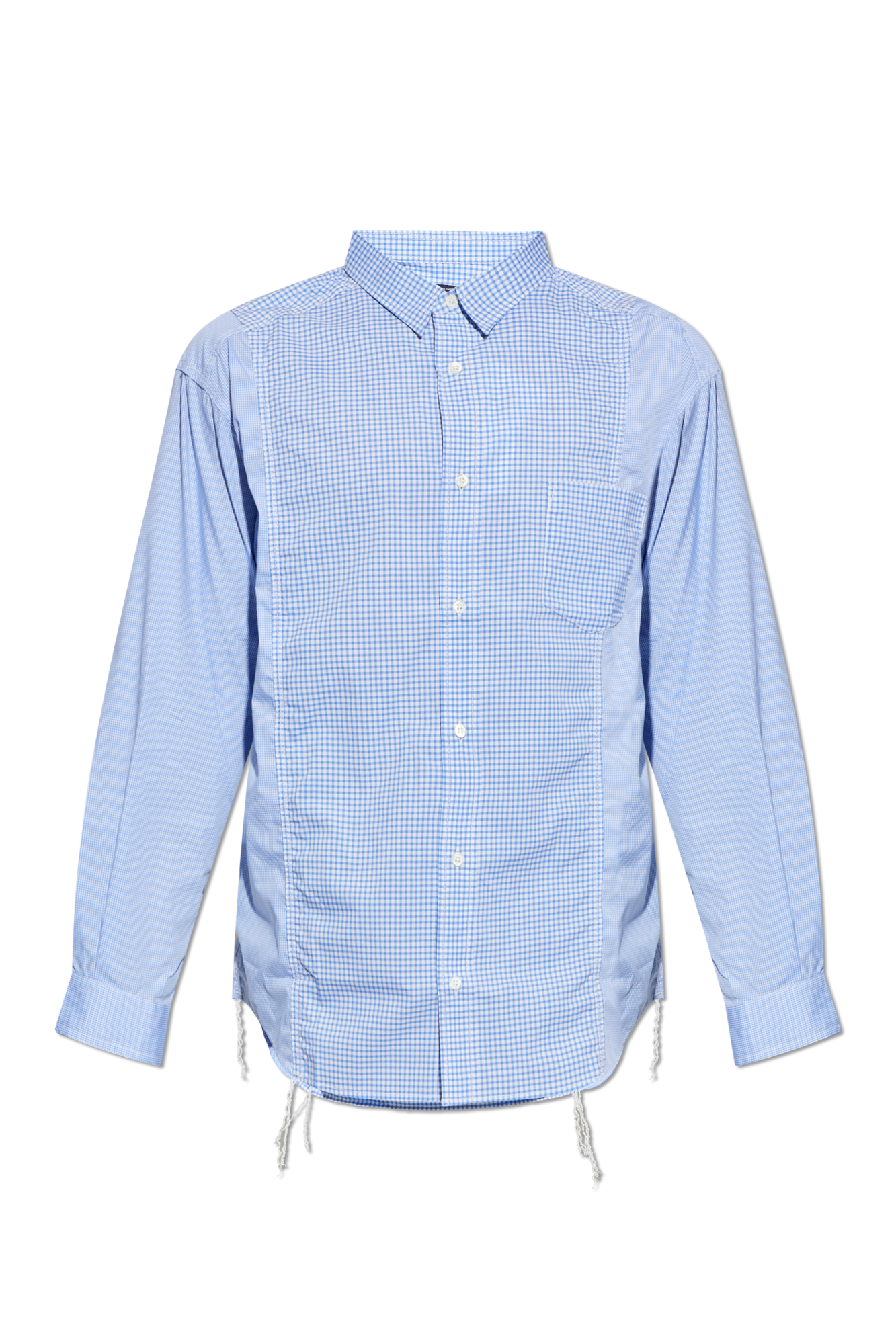 Blue Shirt with a checked pattern Comme des Garçons Homme Plus